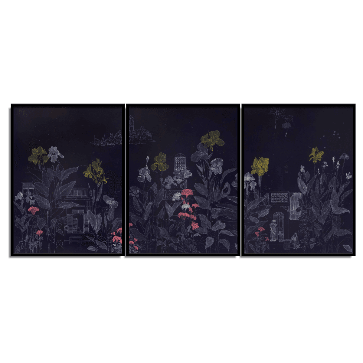 Story from North Kolkata (Triptych)
