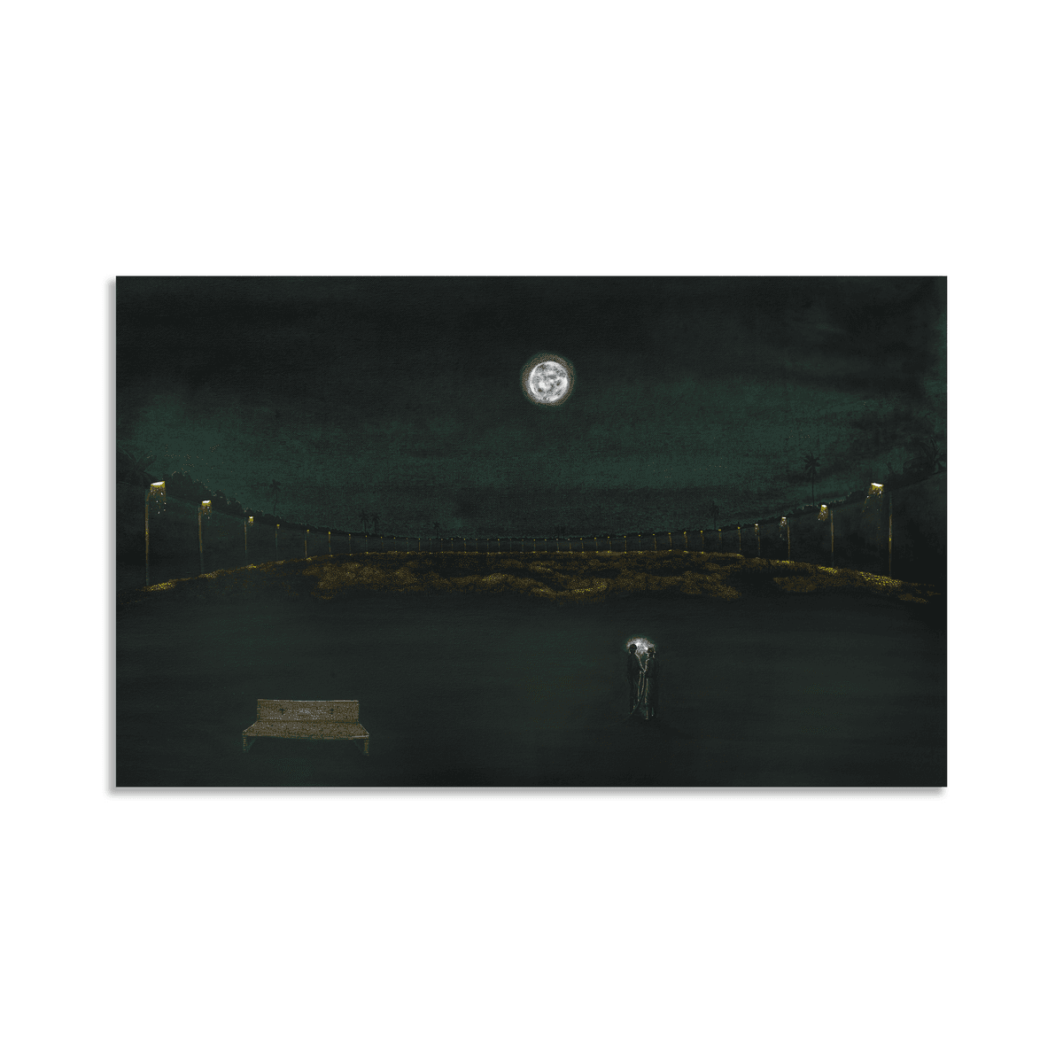 Anyway, the moon will glow