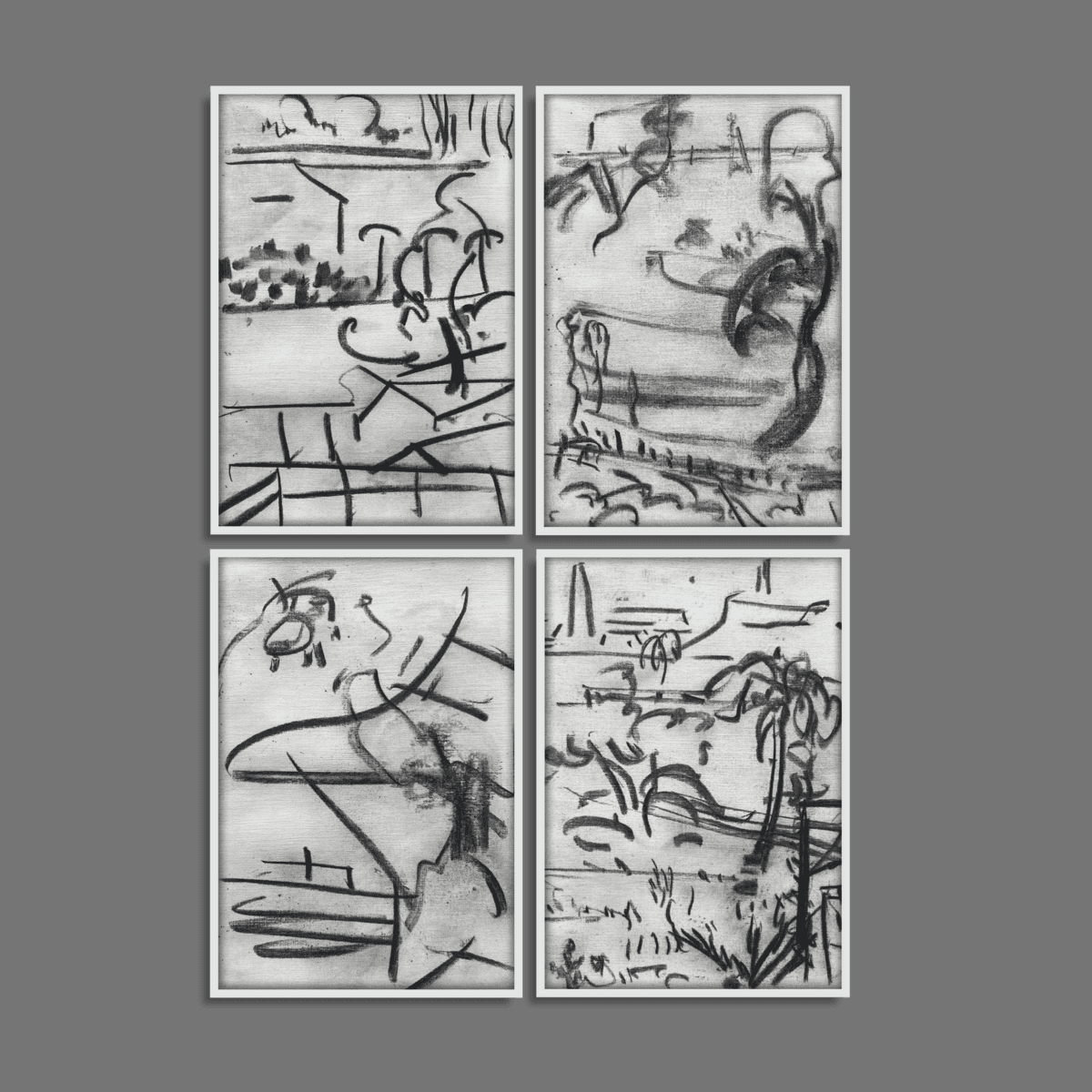 Untitled - (set of 4)