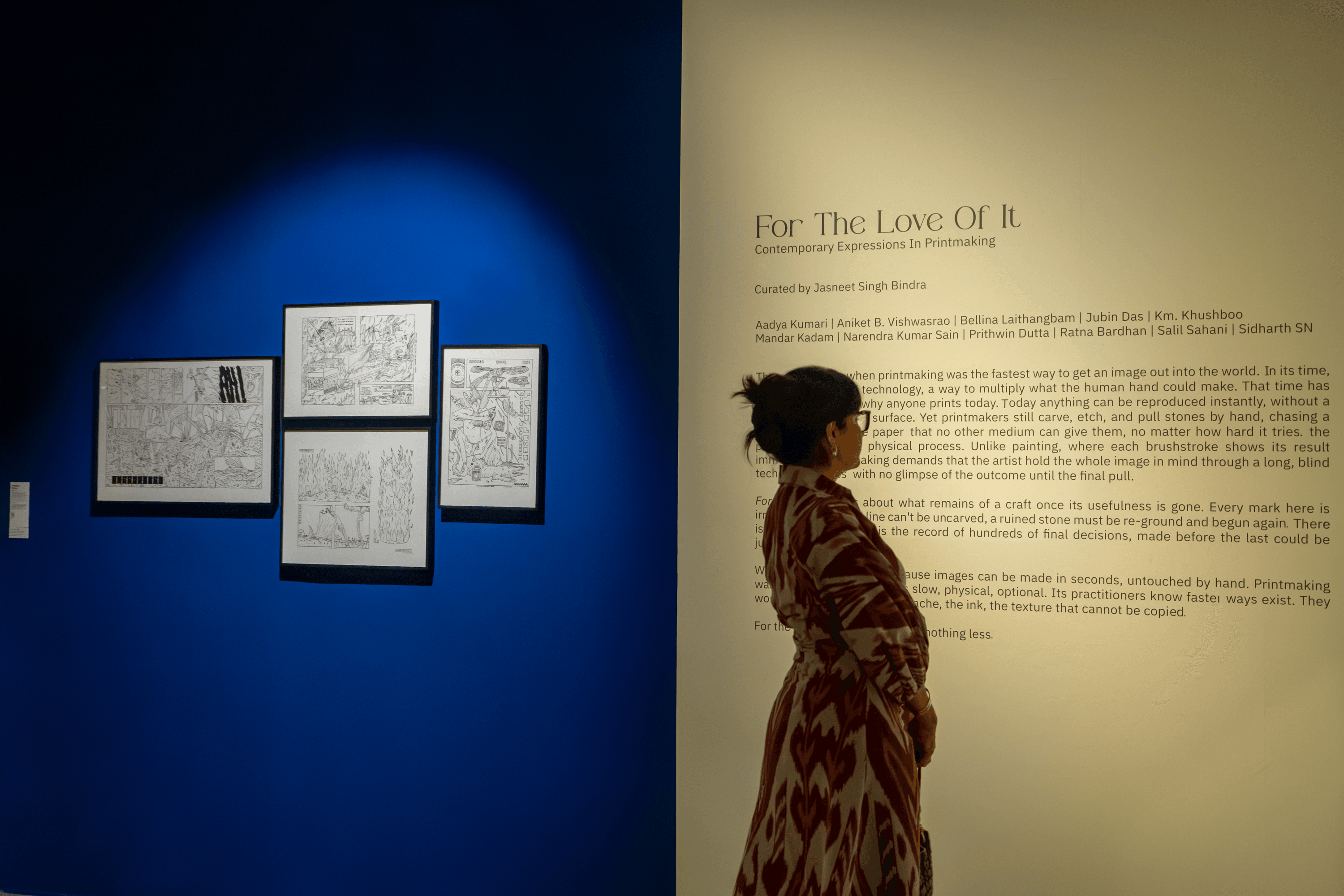 Installation view — For the Love of it