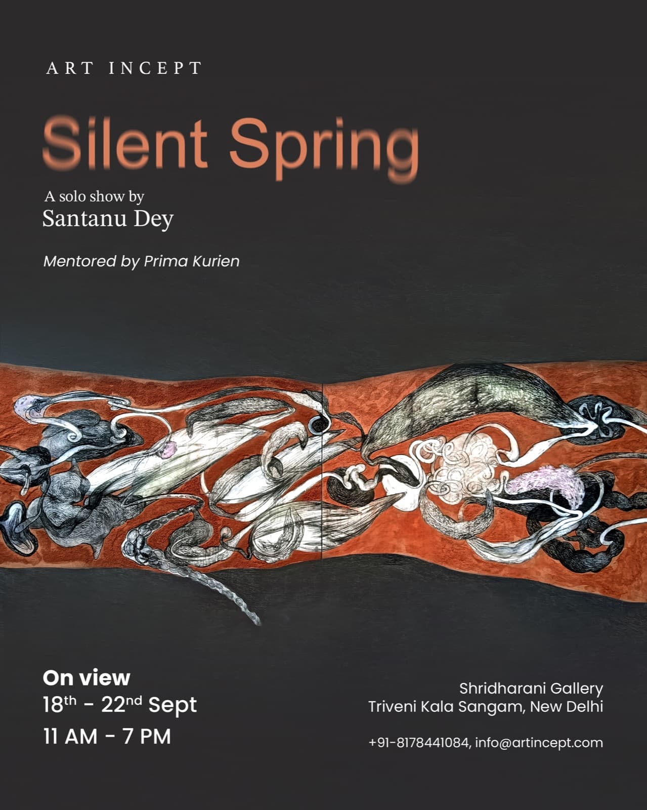 Silent Sprint- A Solo Show by Santanu Dey