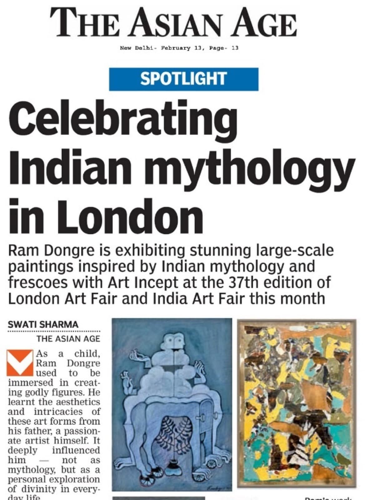 Celebrating Indian mythology in London